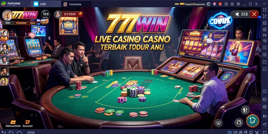 Gameplay Live Casino yang mendebarkan dan interaktif di 777WIN.