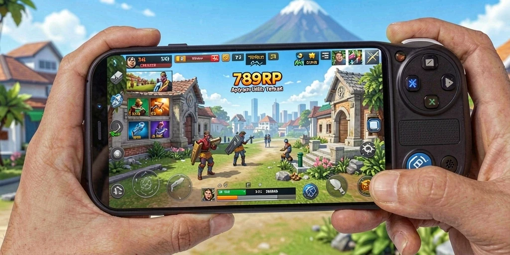 Tampilan antarmuka utama 789RP yang menarik dan mudah digunakan.