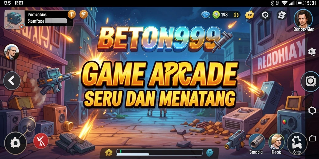 Tampilan gameplay menarik dari BETON999 yang penuh dengan tantangan.