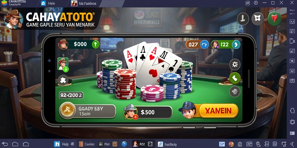Tampilan gameplay seru dan interaktif di CAHAYATOTO.