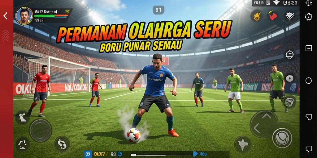 Menampilkan gameplay olahraga yang mendebarkan di OLX17.