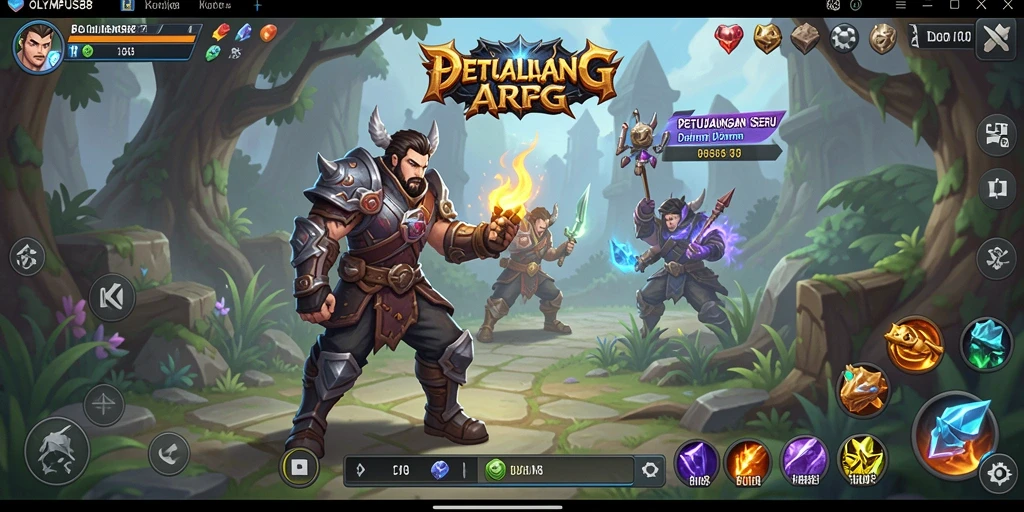 Tampilan gameplay OLYMPUS88 yang menarik dan dinamis.