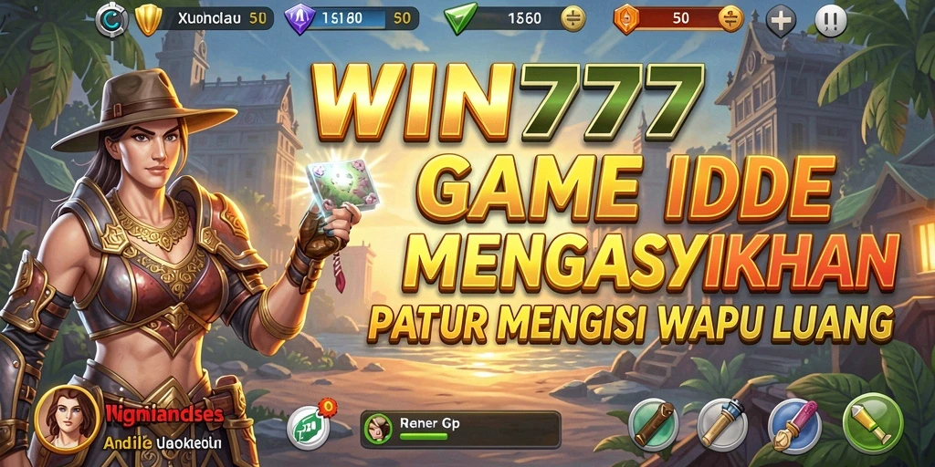 Screenshot gameplay WIN777 dengan aksi Idle yang menarik dan dinamis.